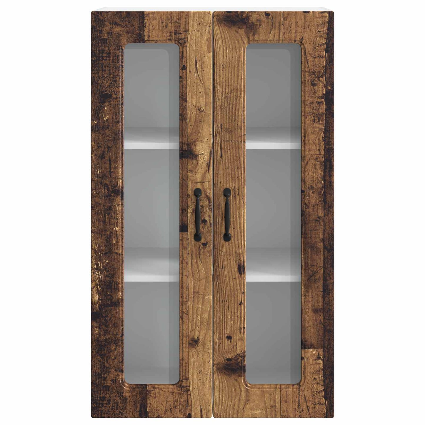 Keukenkast Kalmar Oudhout 60 x 31 x 100 cm Bewerkt hout is nu te koop bij PeponiXL, paradijselijk wonen!