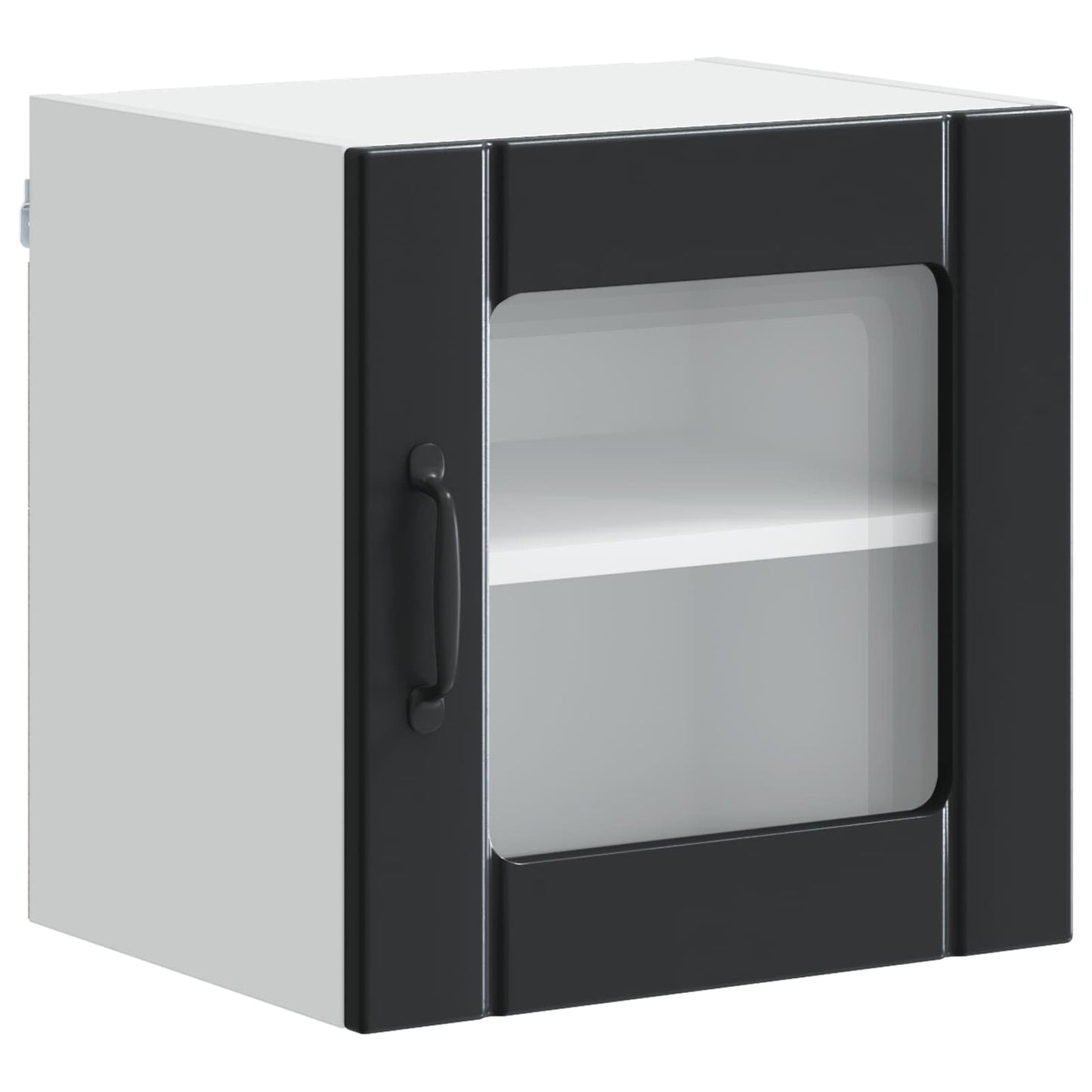 Vaatwasserpaneel Lucca 2 pcs Zwart 40 x 31 x 40 cm Bewerkt hout is nu te koop bij PeponiXL, paradijselijk wonen!