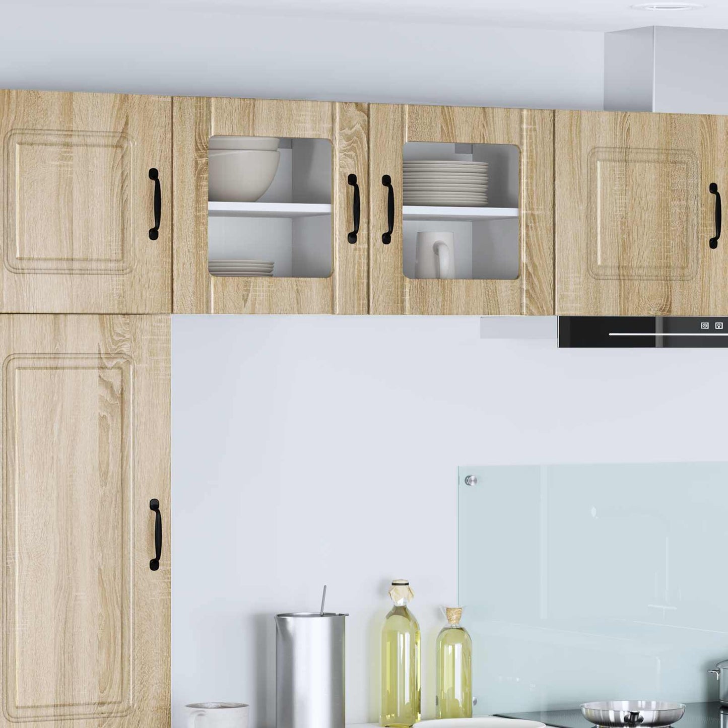 Vaatwasserpaneel Lucca 2 pcs Sonoma Eiken 40 x 31 x 40 cm is nu te koop bij PeponiXL, paradijselijk wonen!