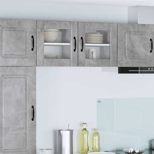 Vaatwasserpaneel Lucca Betongrijs 40 x 31 x 40 cm Bewerkt hout is nu te koop bij PeponiXL, paradijselijk wonen!