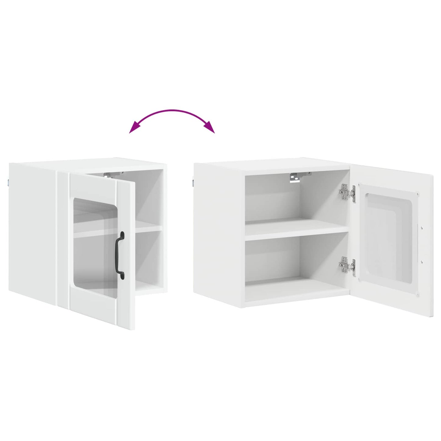 Vaatwasserpaneel Lucca Hoogglans Wit 40 x 31 x 40 cm is nu te koop bij PeponiXL, paradijselijk wonen!
