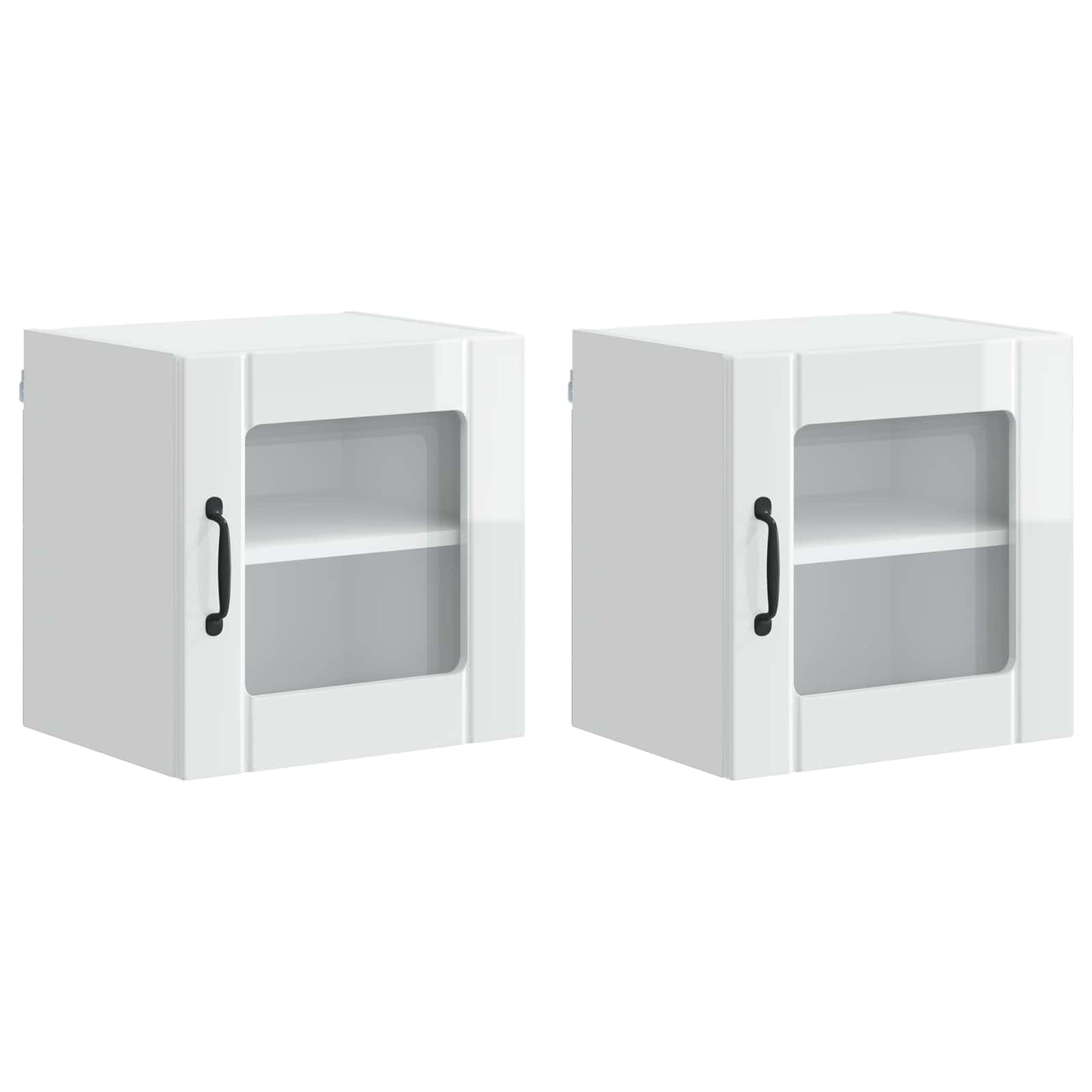 Vaatwasserpaneel Lucca 2 pcs Hoogglans Wit 40 x 31 x 40 cm is nu te koop bij PeponiXL, paradijselijk wonen!