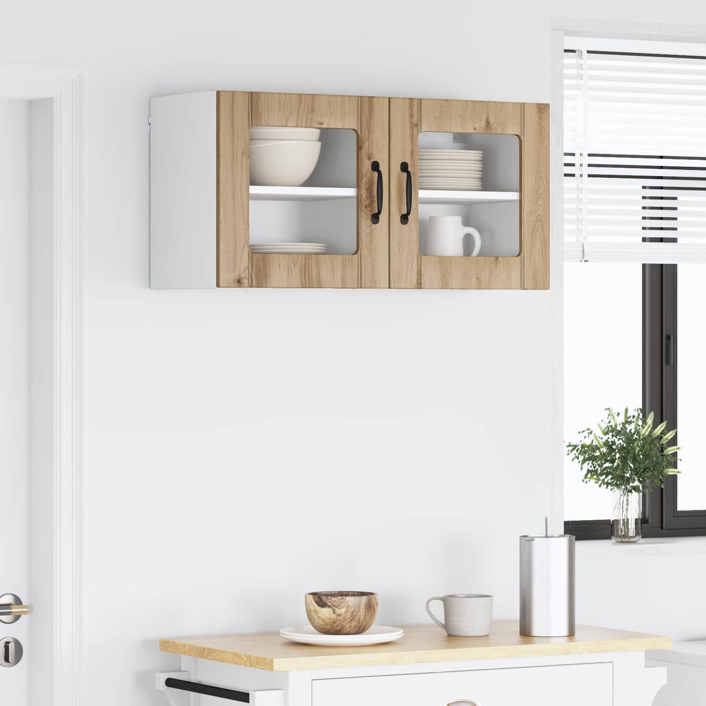 Vaatwasserpaneel Lucca 2 pcs Artisanaal eiken 40 x 31 x 40 cm is nu te koop bij PeponiXL, paradijselijk wonen!