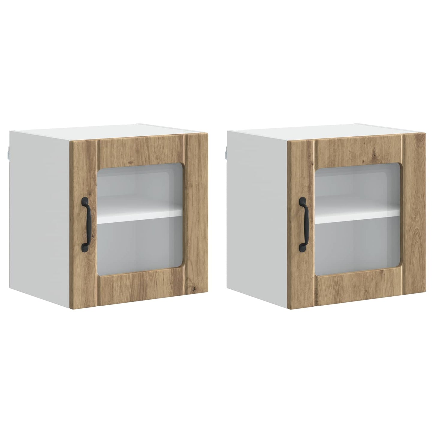 Vaatwasserpaneel Lucca 2 pcs Artisanaal eiken 40 x 31 x 40 cm is nu te koop bij PeponiXL, paradijselijk wonen!