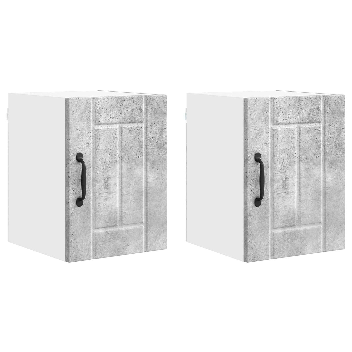 Vaatwasserpaneel Lucca 2 pcs Betongrijs 30 x 31 x 40 cm is nu te koop bij PeponiXL, paradijselijk wonen!