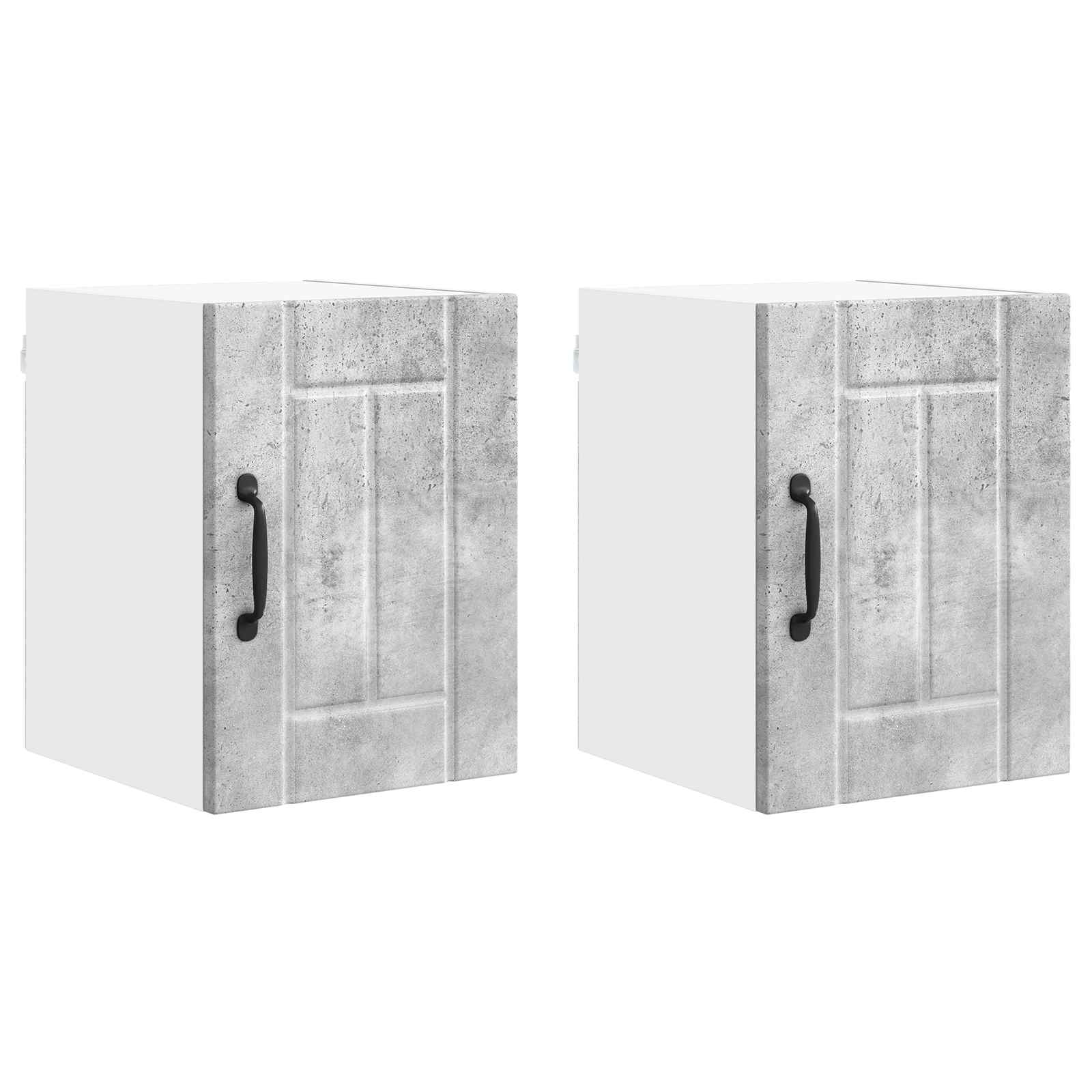 Vaatwasserpaneel Lucca 2 pcs Betongrijs 30 x 31 x 40 cm is nu te koop bij PeponiXL, paradijselijk wonen!