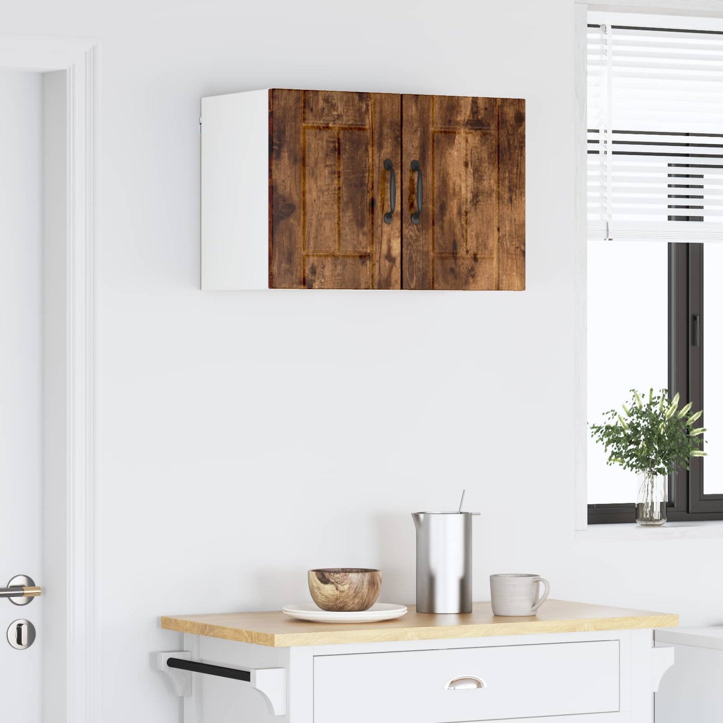 Vaatwasserpaneel Lucca 2 pcs Gerookt eiken 30 x 31 x 40 cm is nu te koop bij PeponiXL, paradijselijk wonen!