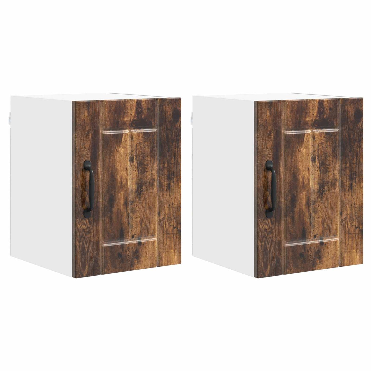 Vaatwasserpaneel Lucca 2 pcs Gerookt eiken 30 x 31 x 40 cm is nu te koop bij PeponiXL, paradijselijk wonen!