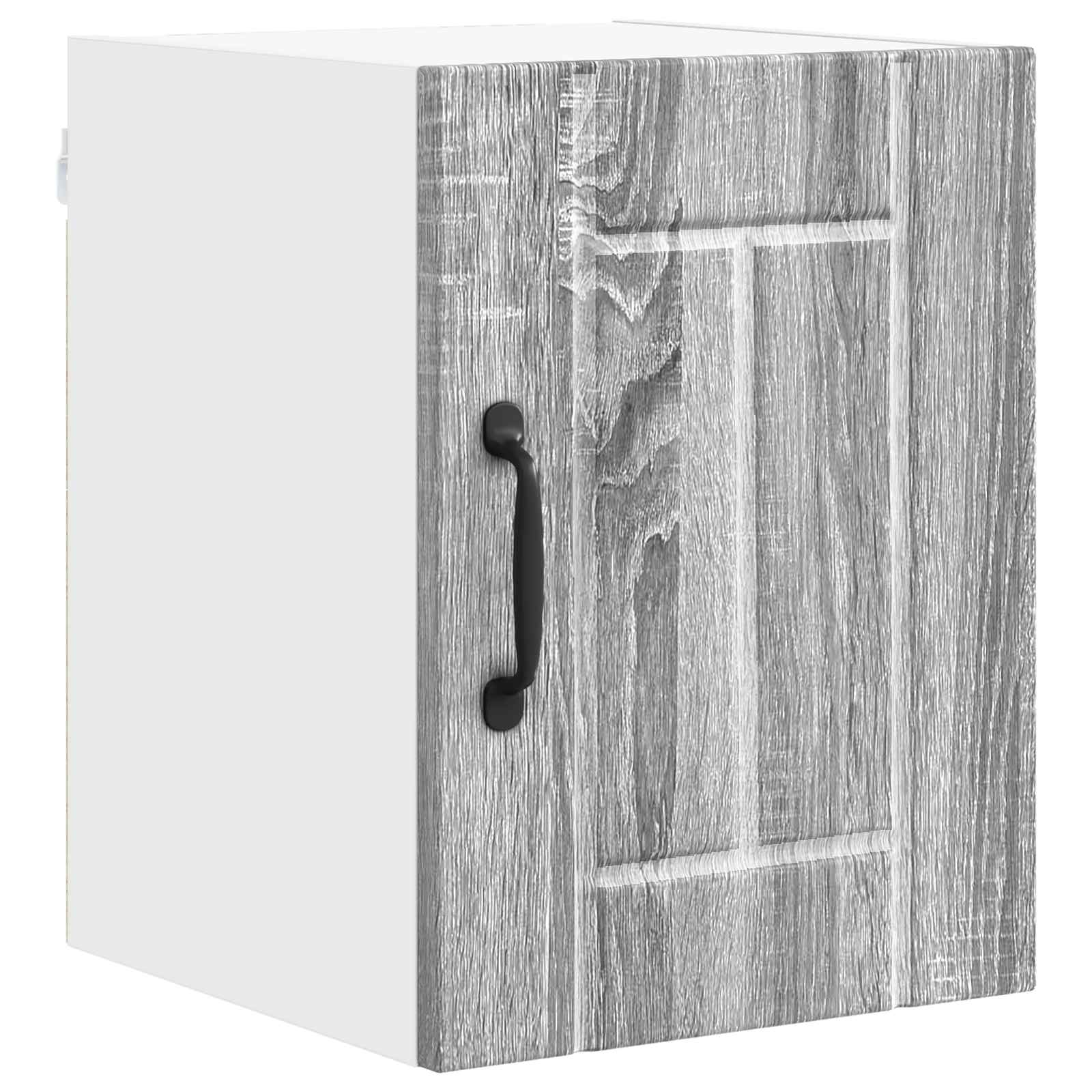 Keukenkast 2 pcs Grijs Sonoma 30 x 31 x 40 cm Bewerkt hout is nu te koop bij PeponiXL, paradijselijk wonen!