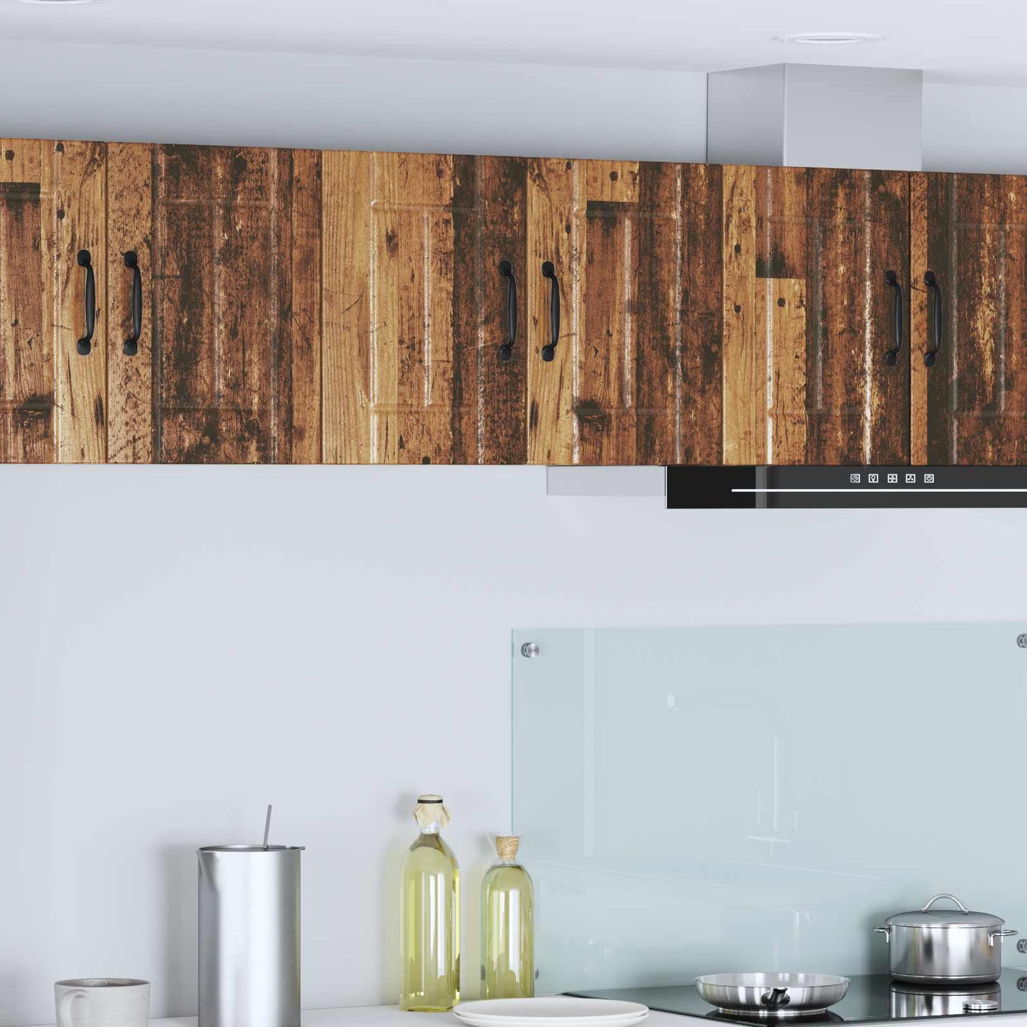 Vaatwasserpaneel Lucca 2 pcs Oud hout 30 x 31 x 40 cm is nu te koop bij PeponiXL, paradijselijk wonen!