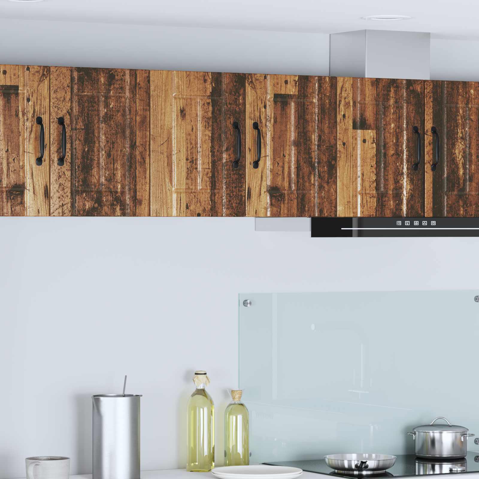 Vaatwasserpaneel Lucca 2 pcs Oud hout 30 x 31 x 40 cm is nu te koop bij PeponiXL, paradijselijk wonen!
