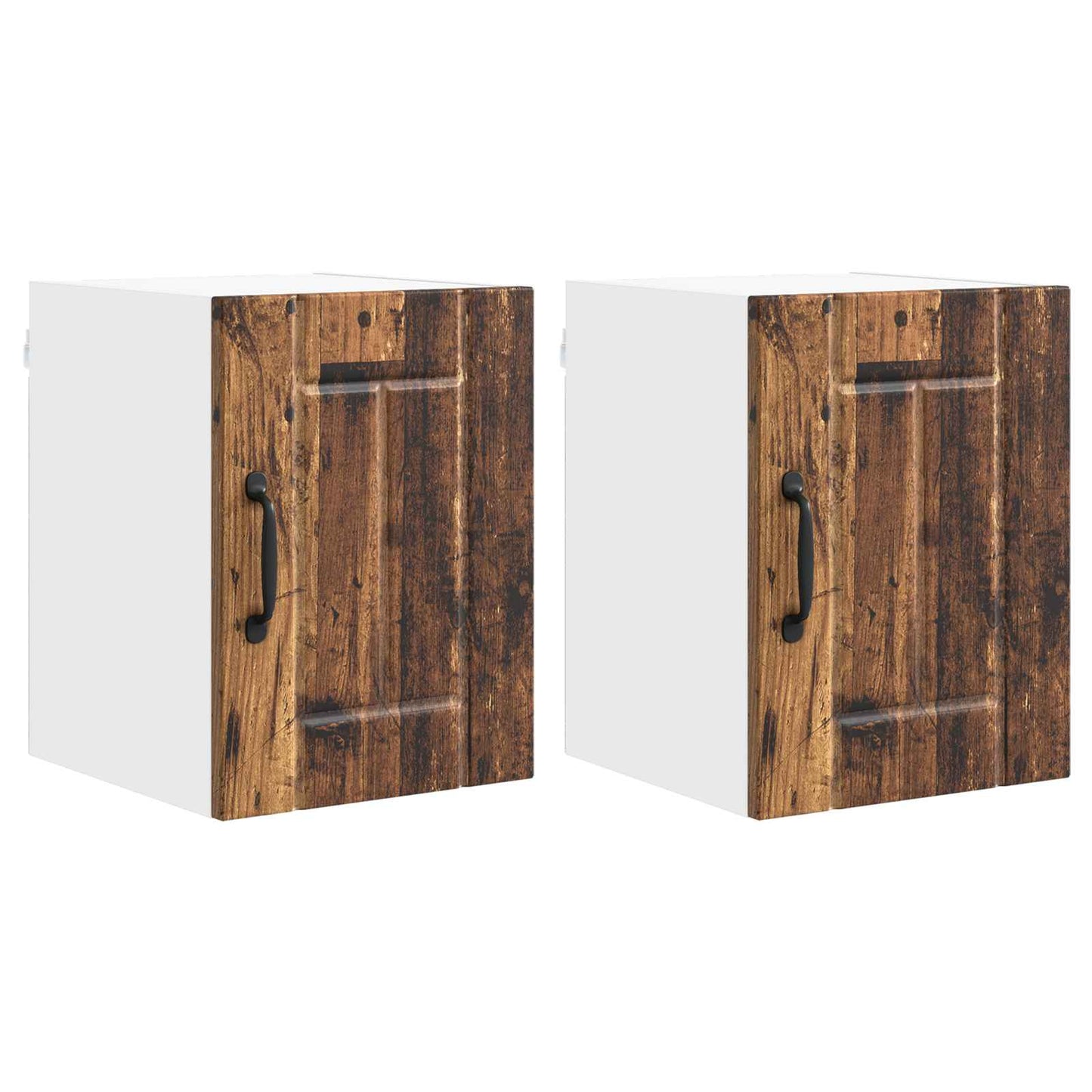 Vaatwasserpaneel Lucca 2 pcs Oud hout 30 x 31 x 40 cm is nu te koop bij PeponiXL, paradijselijk wonen!