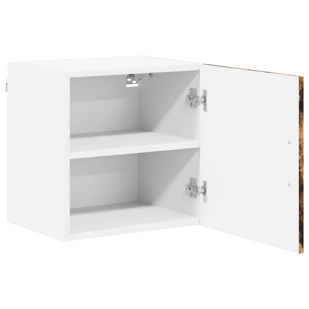 Keukenkast 2 pcs Gerookt eiken 40 x 31 x 40 cm Bewerkt hout is nu te koop bij PeponiXL, paradijselijk wonen!