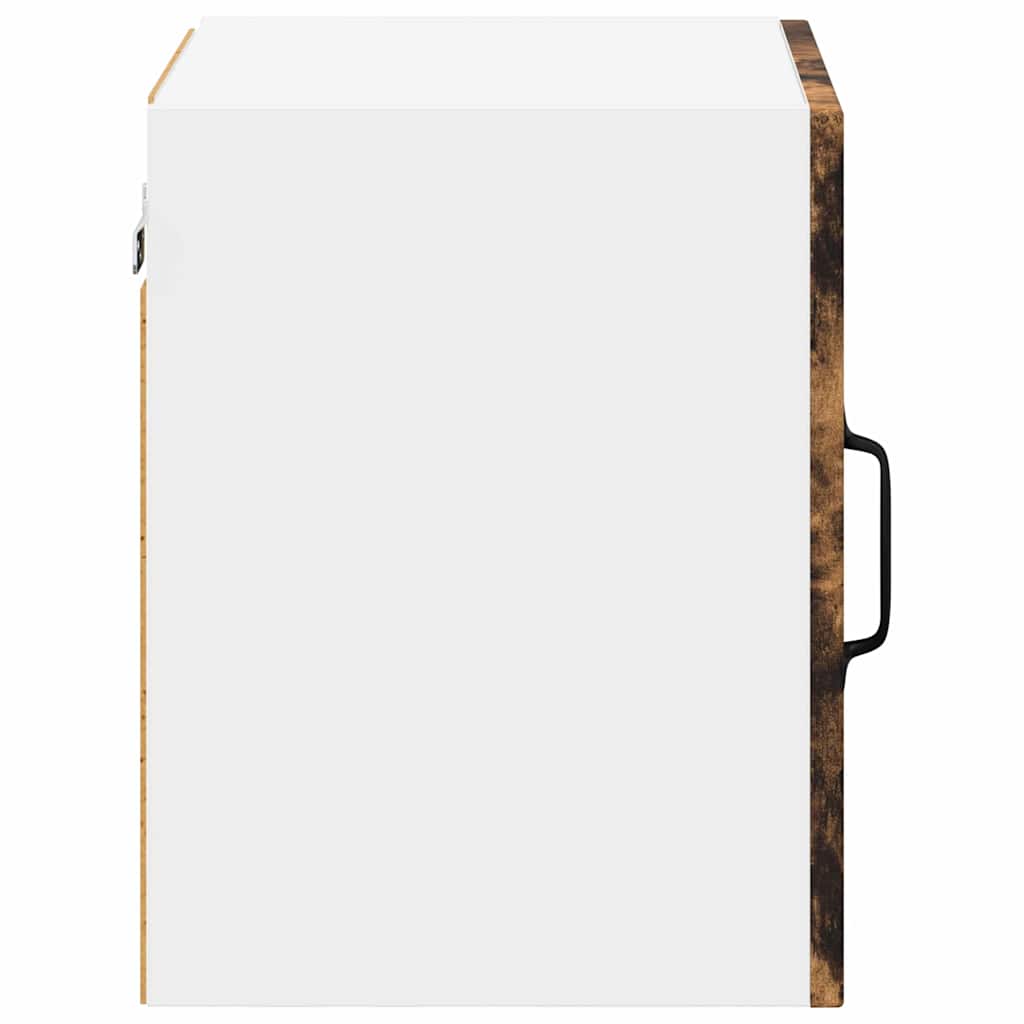 Keukenkast 2 pcs Gerookt eiken 40 x 31 x 40 cm Bewerkt hout is nu te koop bij PeponiXL, paradijselijk wonen!