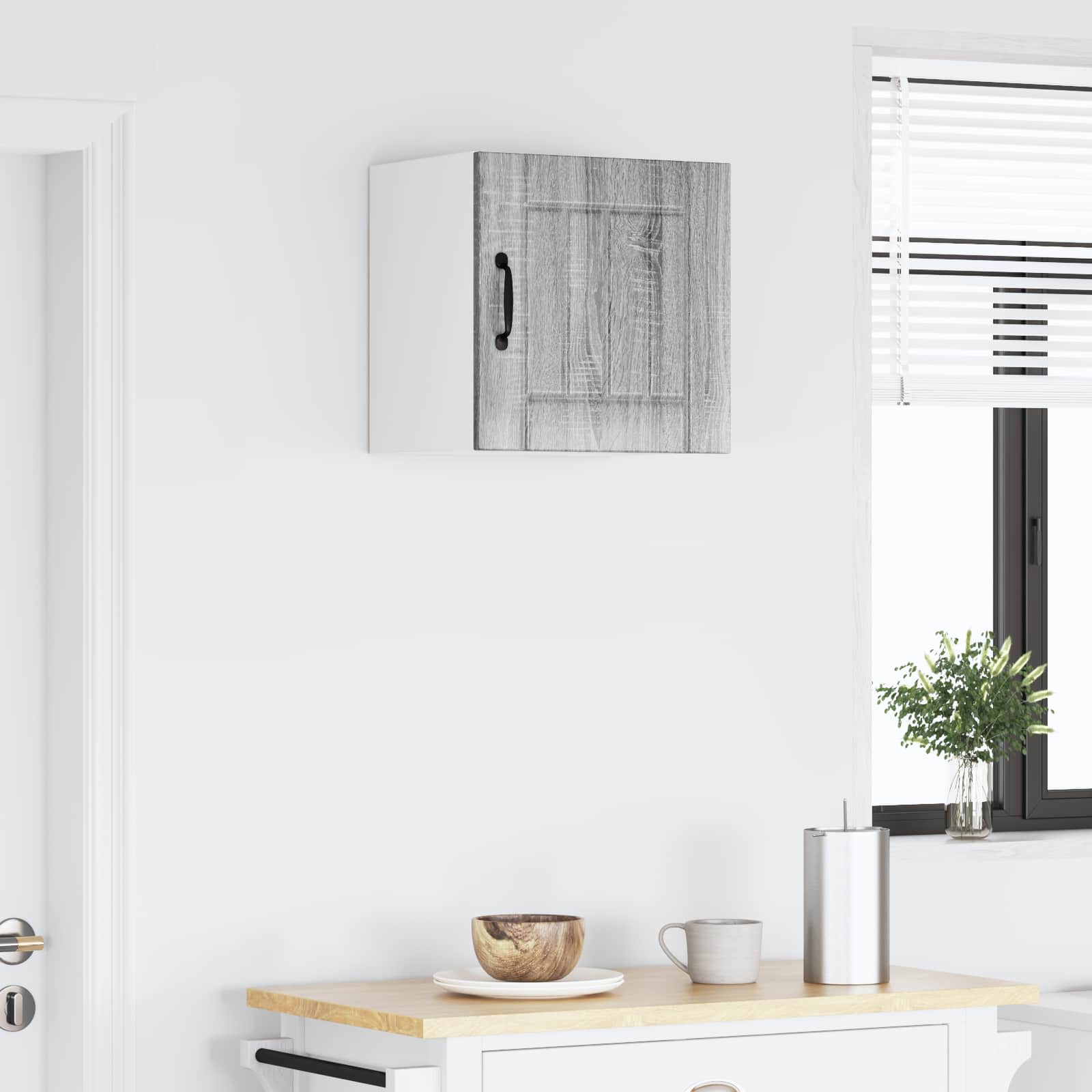 Keukenkast Grijs Sonoma 40 x 31 x 40 cm Bewerkt hout is nu te koop bij PeponiXL, paradijselijk wonen!