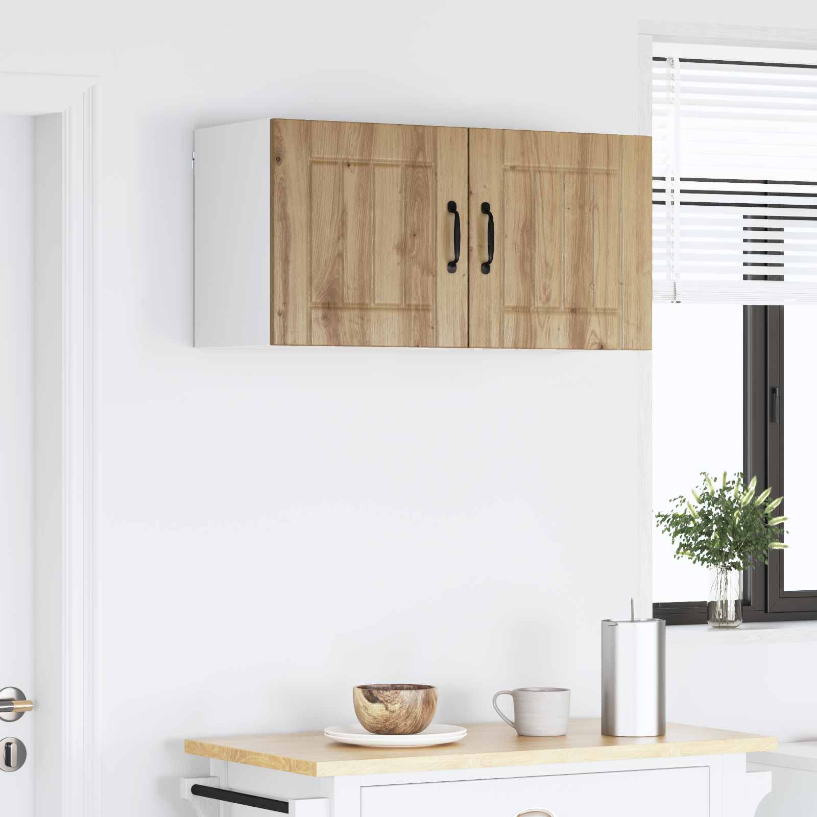 Vaatwasserpaneel Lucca 2 pcs Artisanaal eiken 40 x 31 x 40 cm is nu te koop bij PeponiXL, paradijselijk wonen!
