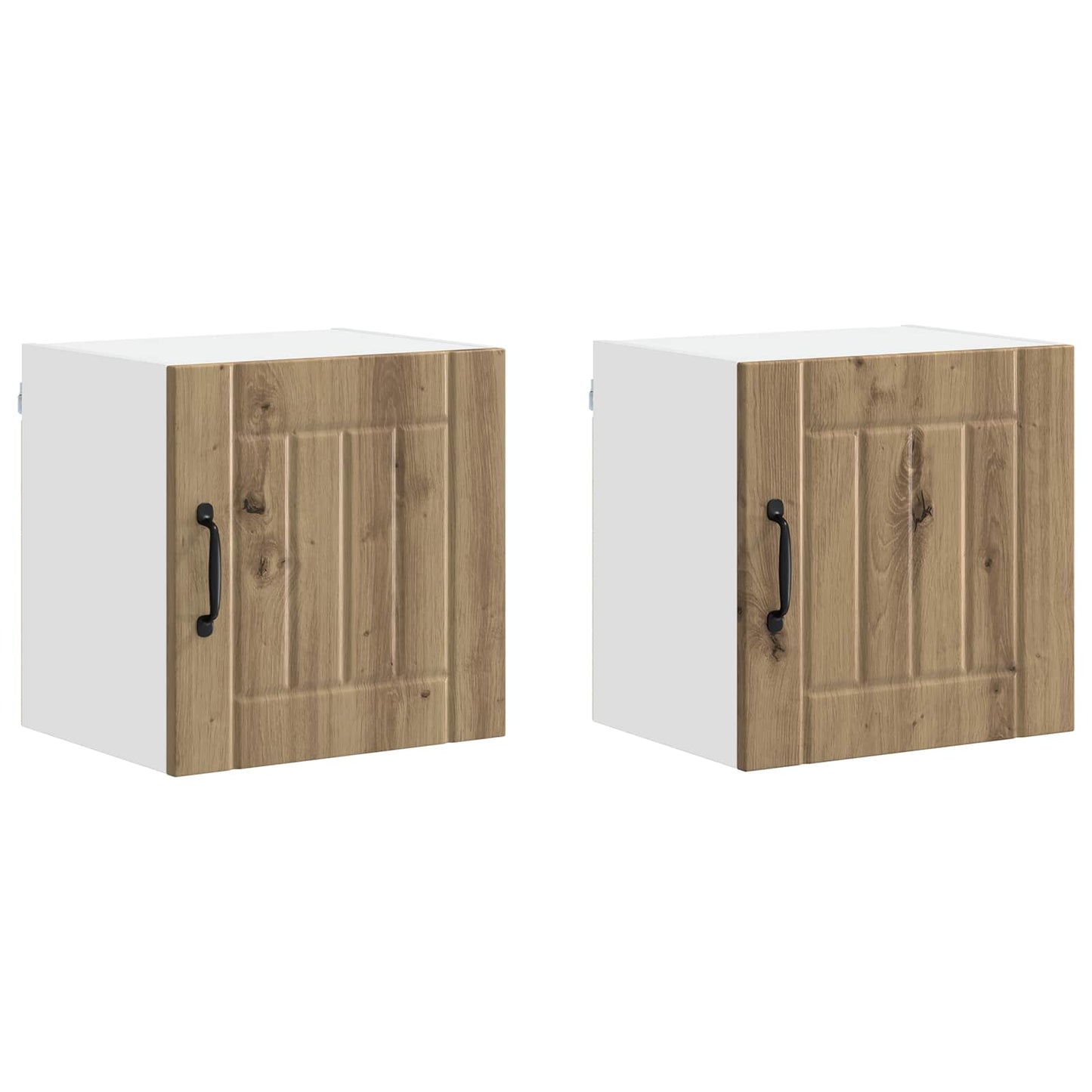 Vaatwasserpaneel Lucca 2 pcs Artisanaal eiken 40 x 31 x 40 cm is nu te koop bij PeponiXL, paradijselijk wonen!