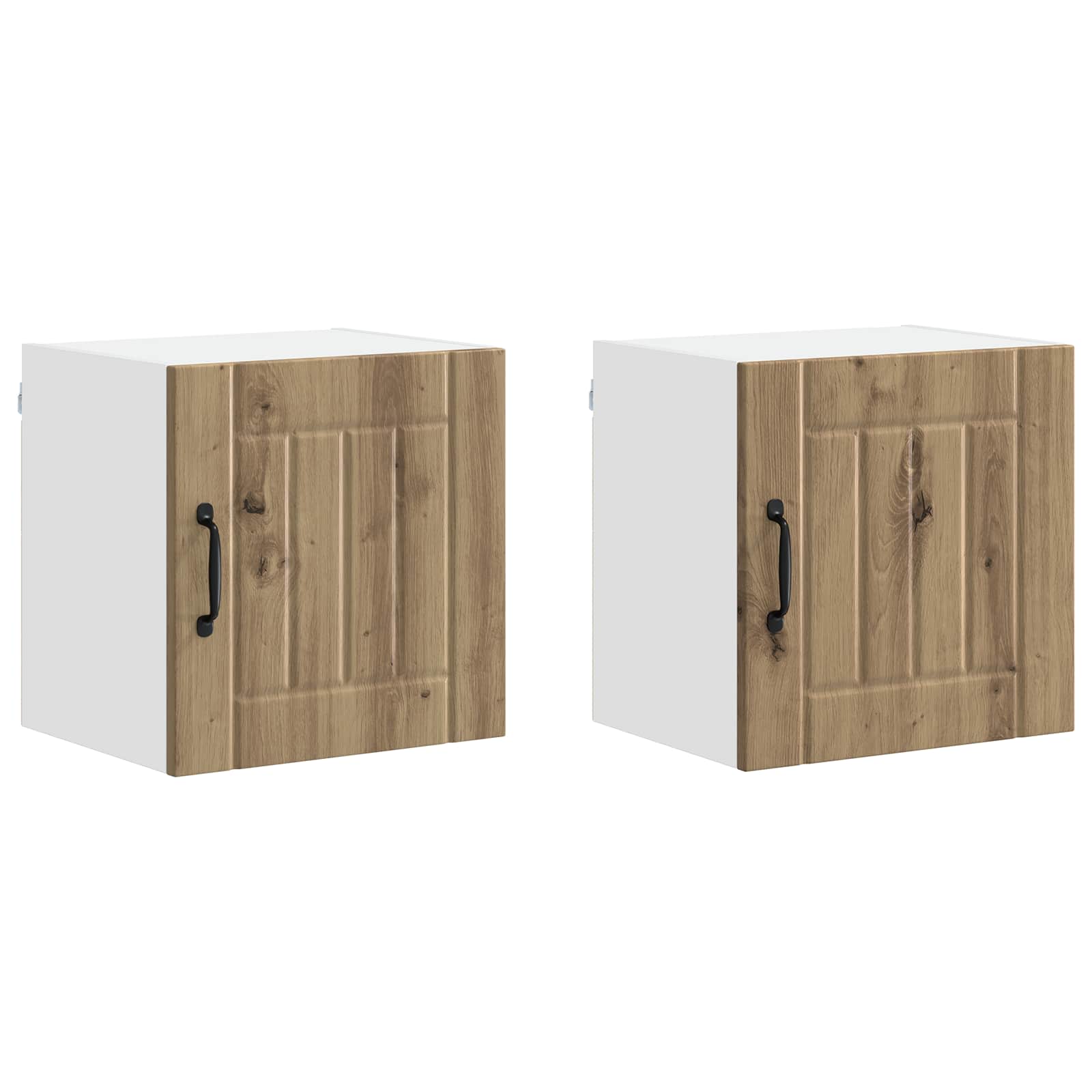 Vaatwasserpaneel Lucca 2 pcs Artisanaal eiken 40 x 31 x 40 cm is nu te koop bij PeponiXL, paradijselijk wonen!