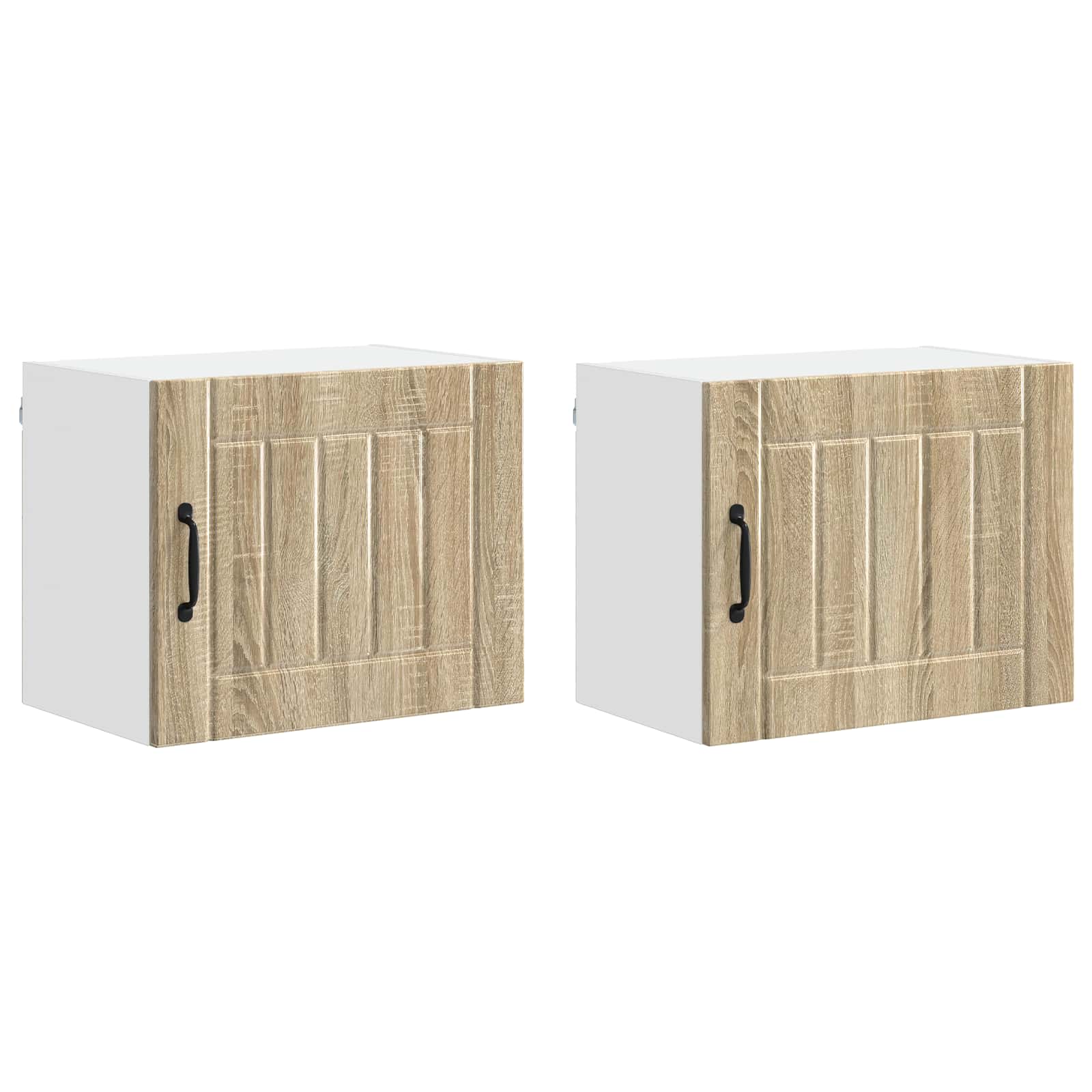 Vaatwasserpaneel Lucca 2 pcs Sonoma Eiken 50 x 31 x 40 cm is nu te koop bij PeponiXL, paradijselijk wonen!
