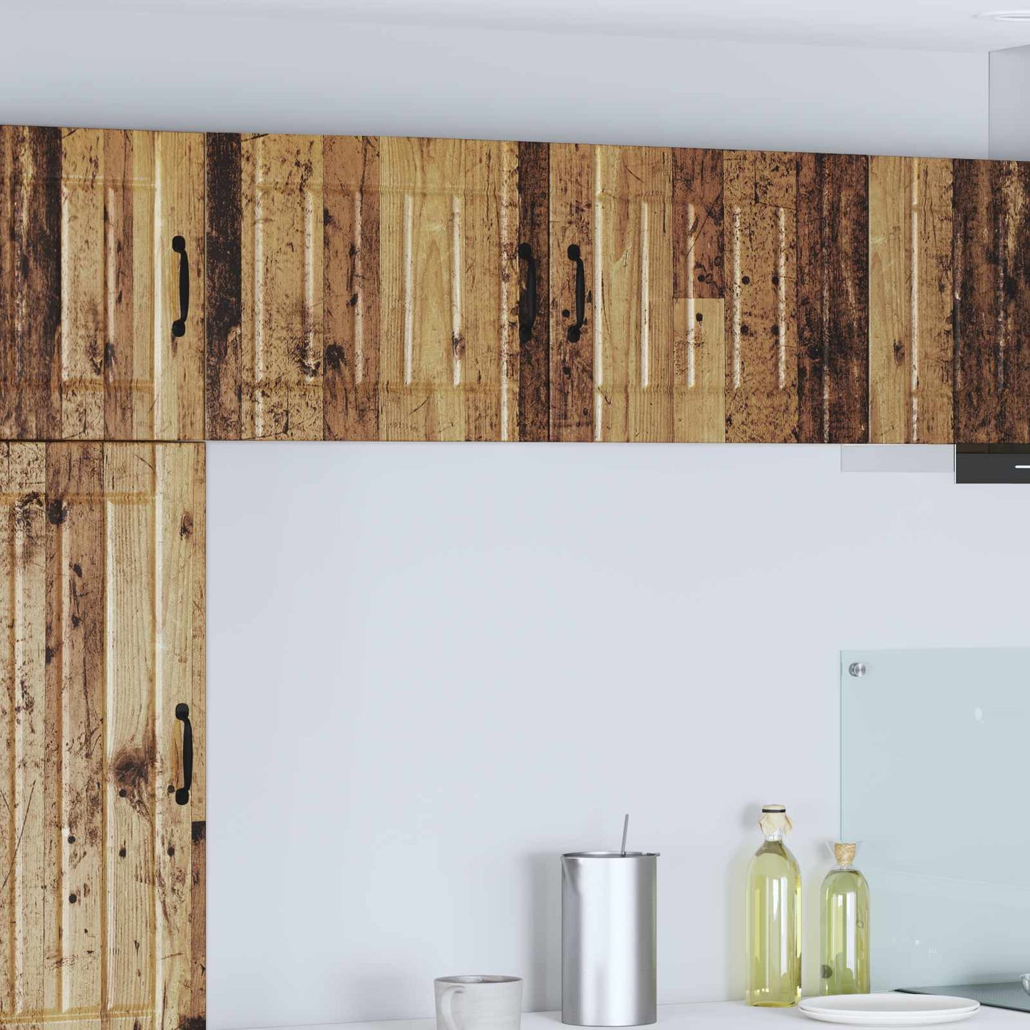 Vaatwasserpaneel Lucca Oud hout 50 x 31 x 40 cm Bewerkt hout is nu te koop bij PeponiXL, paradijselijk wonen!