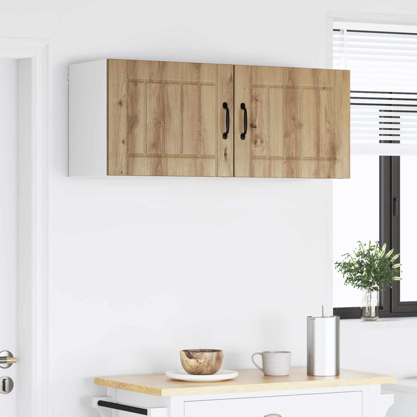 Vaatwasserpaneel Lucca 2 pcs Artisanaal eiken 50 x 31 x 40 cm is nu te koop bij PeponiXL, paradijselijk wonen!