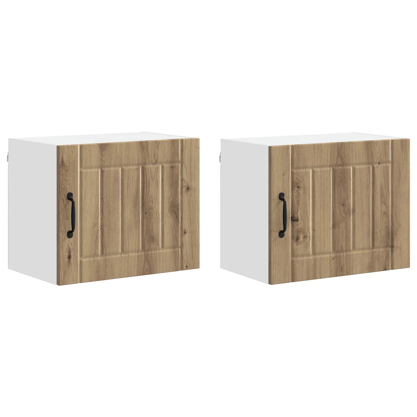 Vaatwasserpaneel Lucca 2 pcs Artisanaal eiken 50 x 31 x 40 cm is nu te koop bij PeponiXL, paradijselijk wonen!