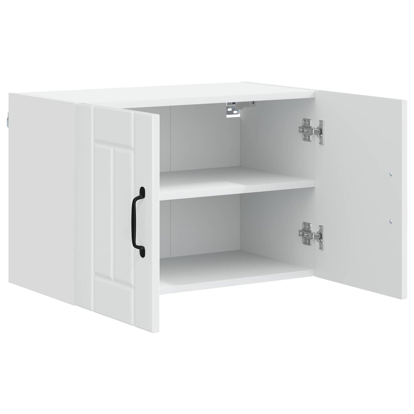 Keukenwandkasten Lucca 2 pcs Hoogglans Wit 60 x 31 x 40 cm is nu te koop bij PeponiXL, paradijselijk wonen!