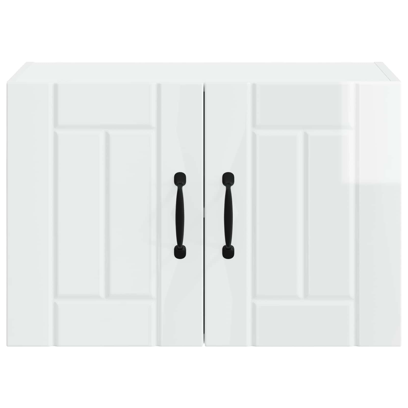 Keukenwandkasten Lucca 2 pcs Hoogglans Wit 60 x 31 x 40 cm is nu te koop bij PeponiXL, paradijselijk wonen!