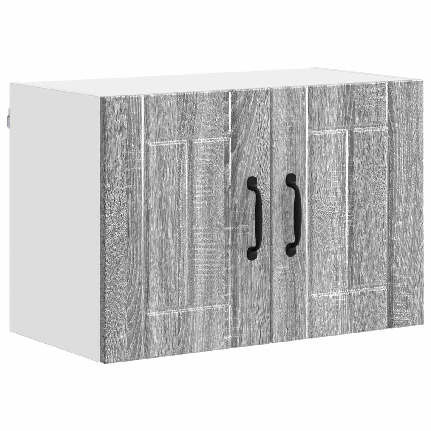 Keukenwandkasten met de deur 2 pcs Grijs Sonoma 60 x 31 x 40 cm is nu te koop bij PeponiXL, paradijselijk wonen!