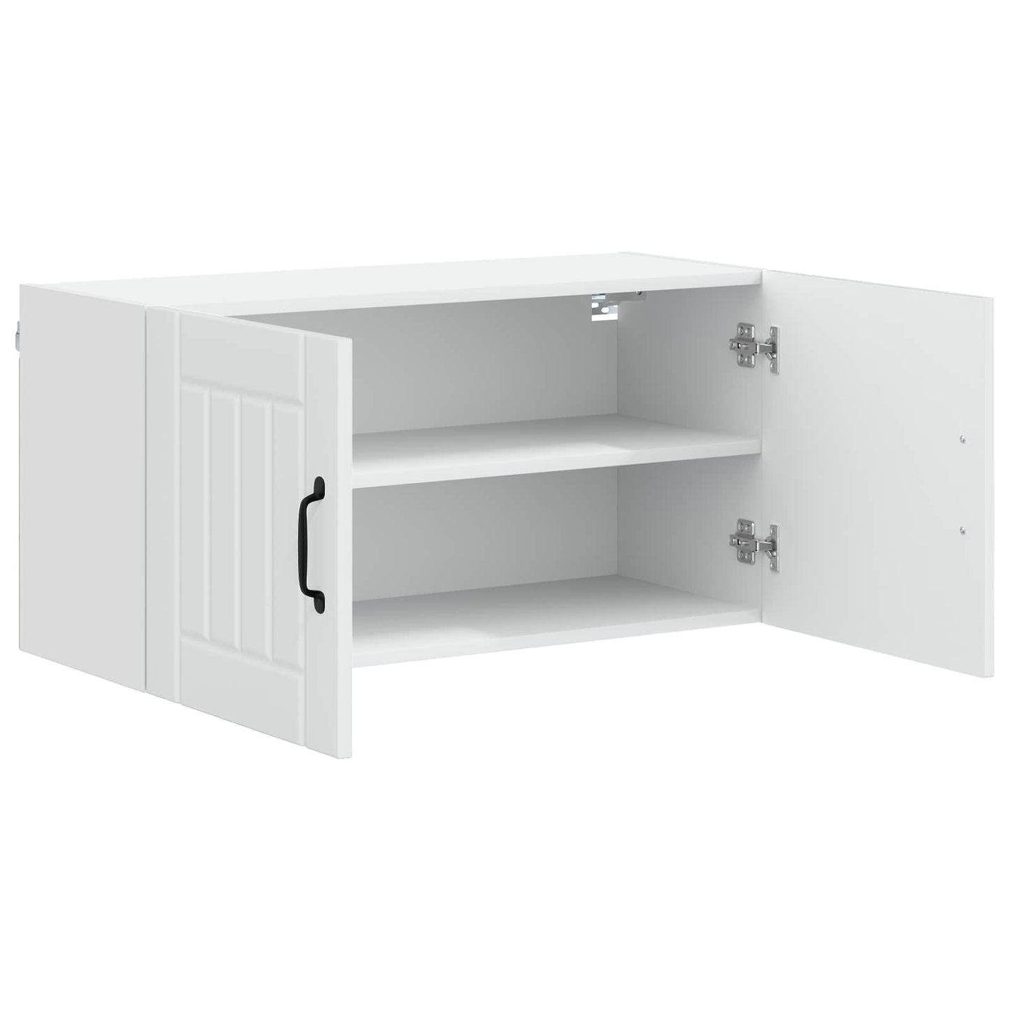 Vaatwasserpaneel Lucca Wit 80 x 31 x 40 cm Bewerkt hout is nu te koop bij PeponiXL, paradijselijk wonen!
