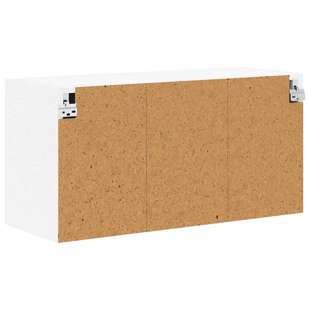 Vaatwasserpaneel Lucca Wit 80 x 31 x 40 cm Bewerkt hout is nu te koop bij PeponiXL, paradijselijk wonen!