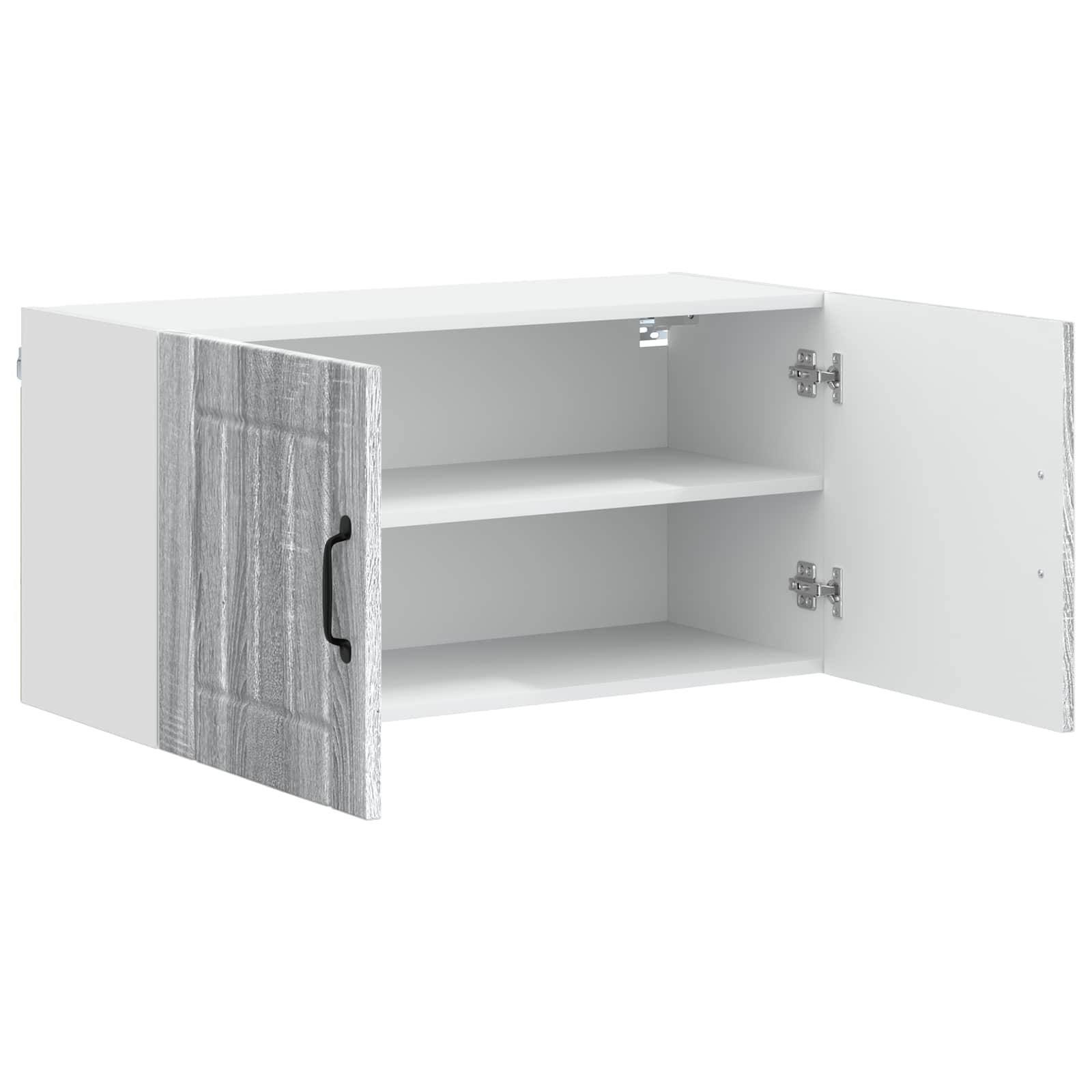 Keukenkast Grijs Sonoma 80 x 31 x 40 cm Bewerkt hout is nu te koop bij PeponiXL, paradijselijk wonen!