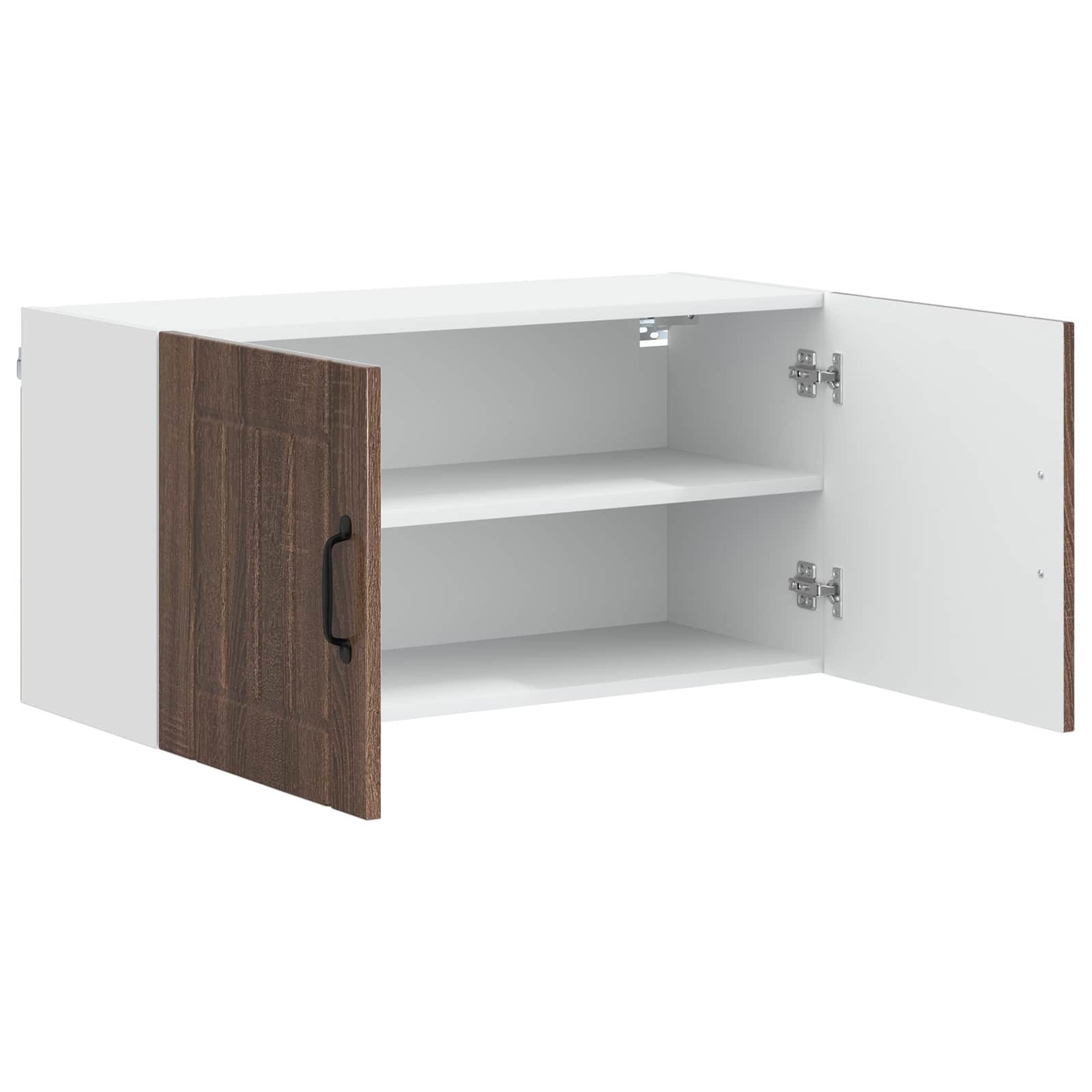 Vaatwasserpaneel Lucca Bruin eiken 80 x 31 x 40 cm Bewerkt hout is nu te koop bij PeponiXL, paradijselijk wonen!