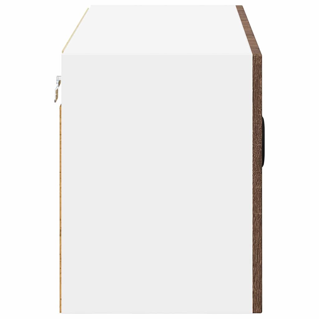 Vaatwasserpaneel Lucca Bruin eiken 80 x 31 x 40 cm Bewerkt hout is nu te koop bij PeponiXL, paradijselijk wonen!