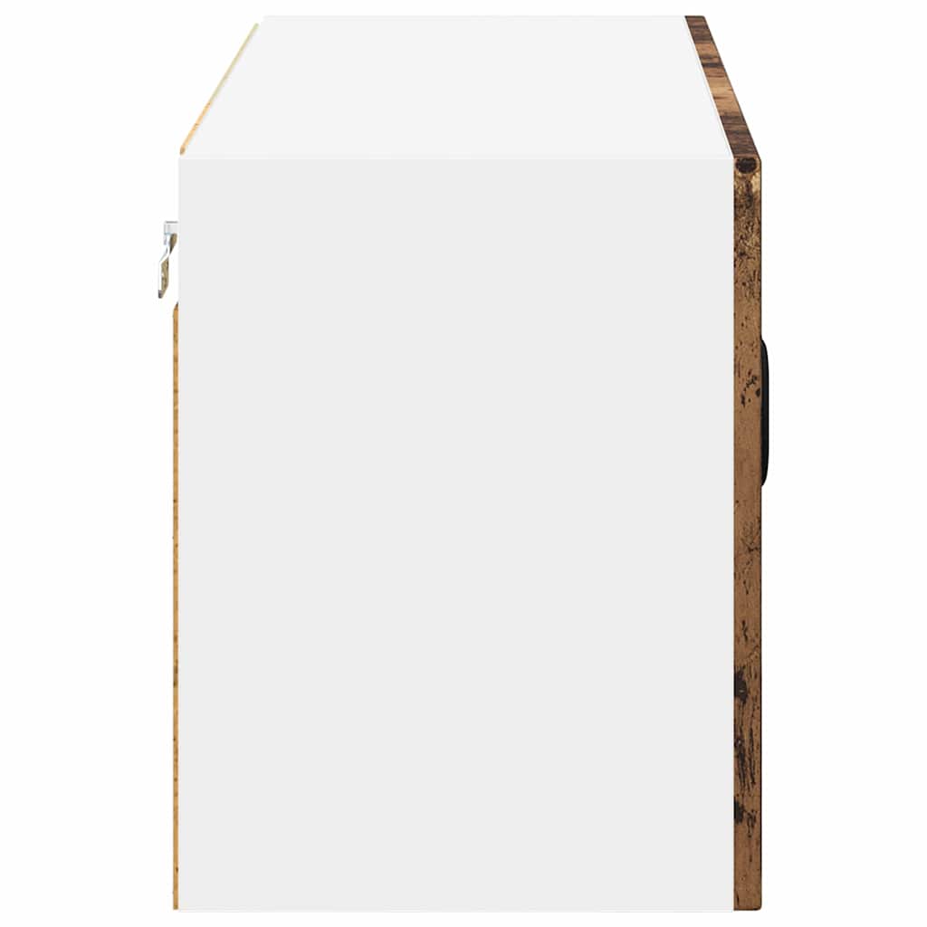 Keukenkast Oudhout 80 x 31 x 40 cm Bewerkt hout is nu te koop bij PeponiXL, paradijselijk wonen!