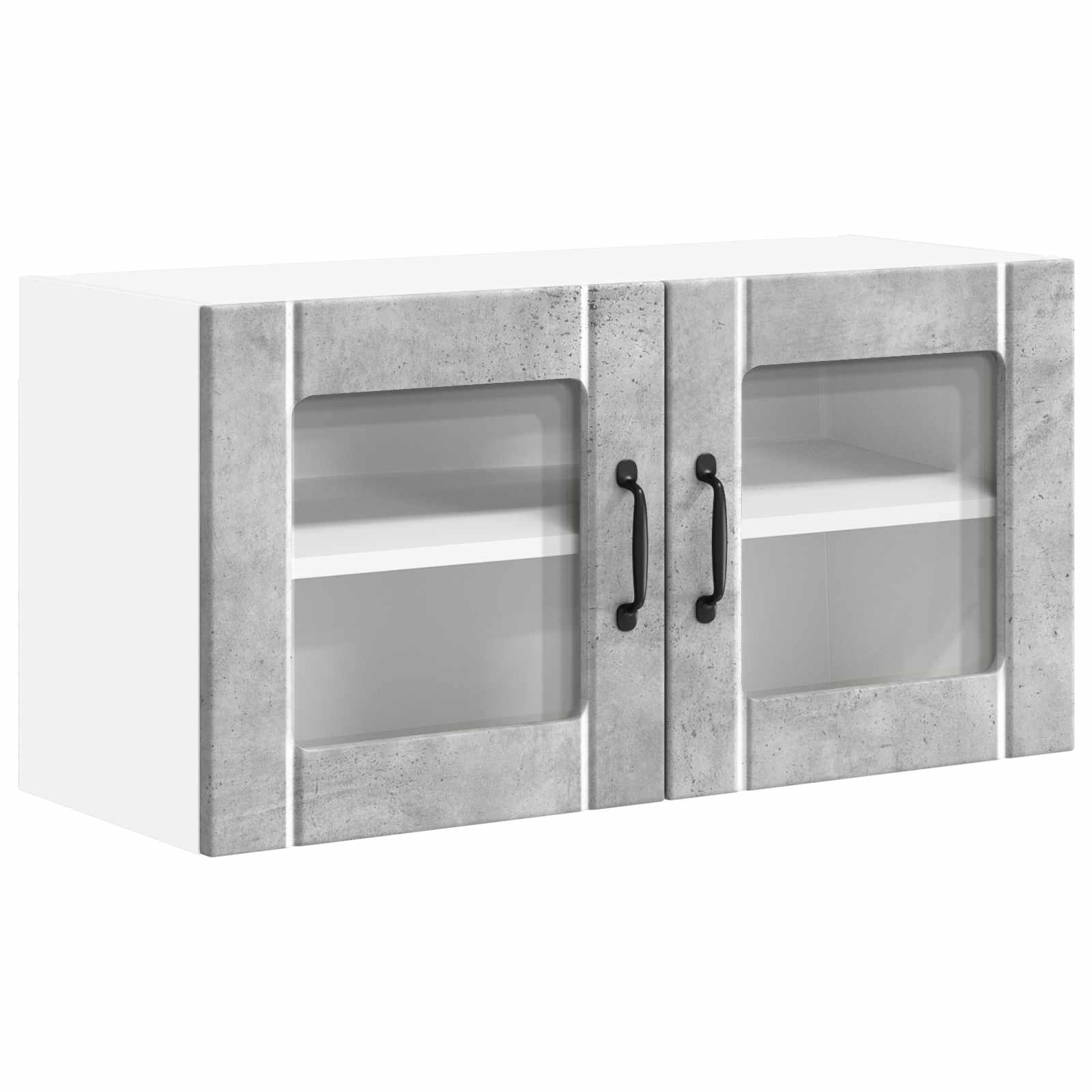 Vaatwasserpaneel Lucca Betongrijs 80 x 31 x 40 cm Bewerkt hout is nu te koop bij PeponiXL, paradijselijk wonen!