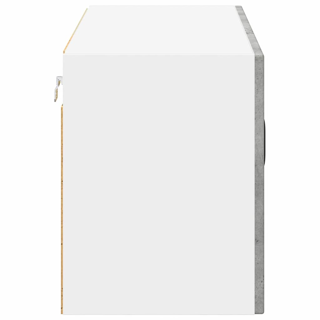 Vaatwasserpaneel Lucca Betongrijs 80 x 31 x 40 cm Bewerkt hout is nu te koop bij PeponiXL, paradijselijk wonen!