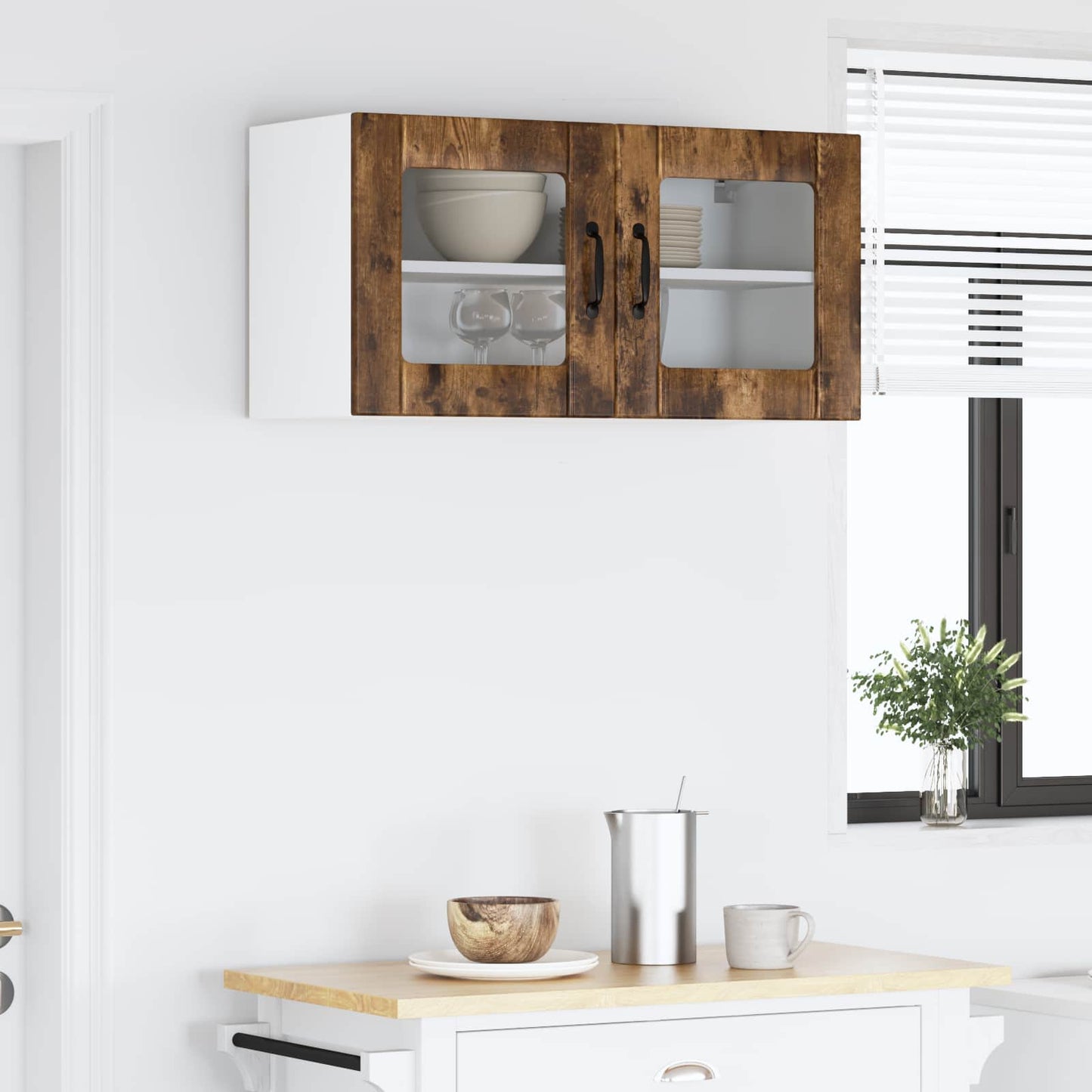 Vaatwasserpaneel Lucca Gerookt eiken 80 x 31 x 40 cm is nu te koop bij PeponiXL, paradijselijk wonen!
