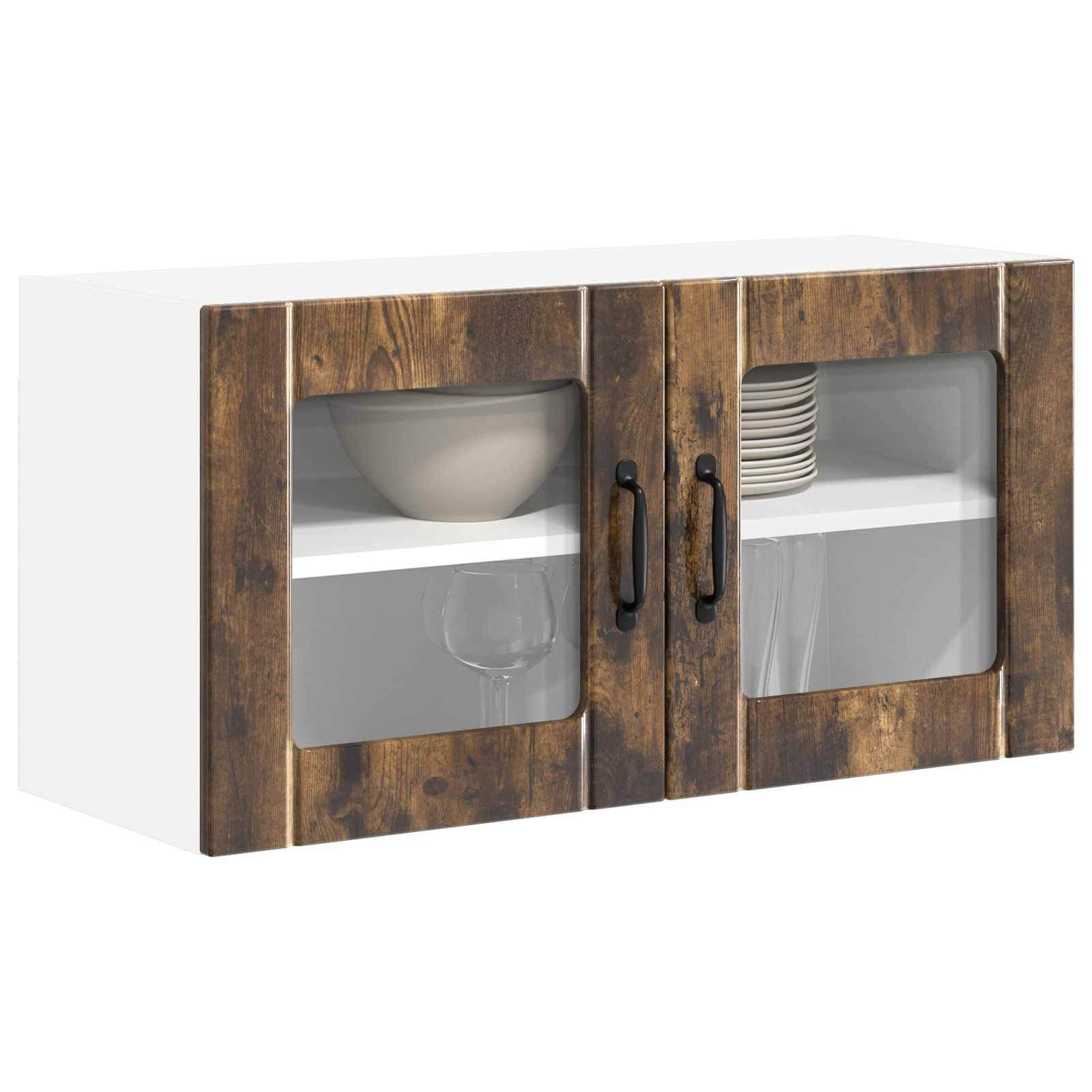 Vaatwasserpaneel Lucca Gerookt eiken 80 x 31 x 40 cm is nu te koop bij PeponiXL, paradijselijk wonen!