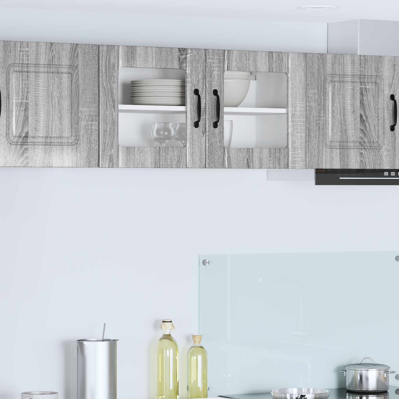 Vaatwasserpaneel Lucca Grijs sonoma 80 x 31 x 40 cm is nu te koop bij PeponiXL, paradijselijk wonen!