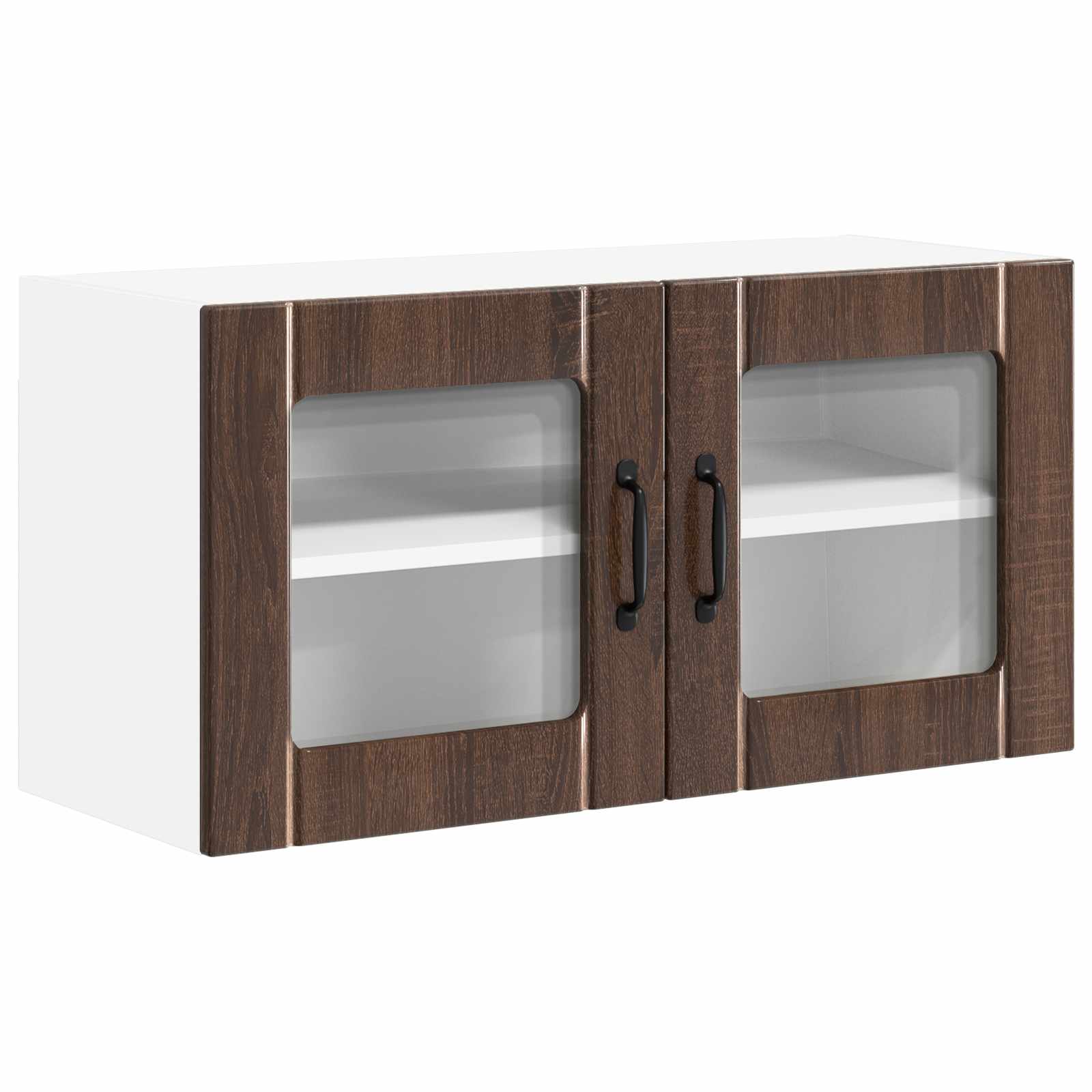 Vaatwasserpaneel Lucca Bruin eiken 80 x 31 x 40 cm Bewerkt hout is nu te koop bij PeponiXL, paradijselijk wonen!