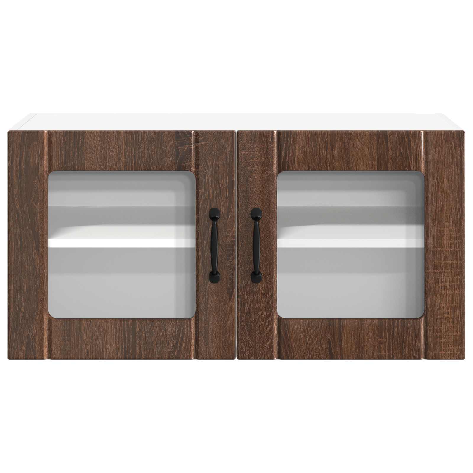 Vaatwasserpaneel Lucca Bruin eiken 80 x 31 x 40 cm Bewerkt hout is nu te koop bij PeponiXL, paradijselijk wonen!