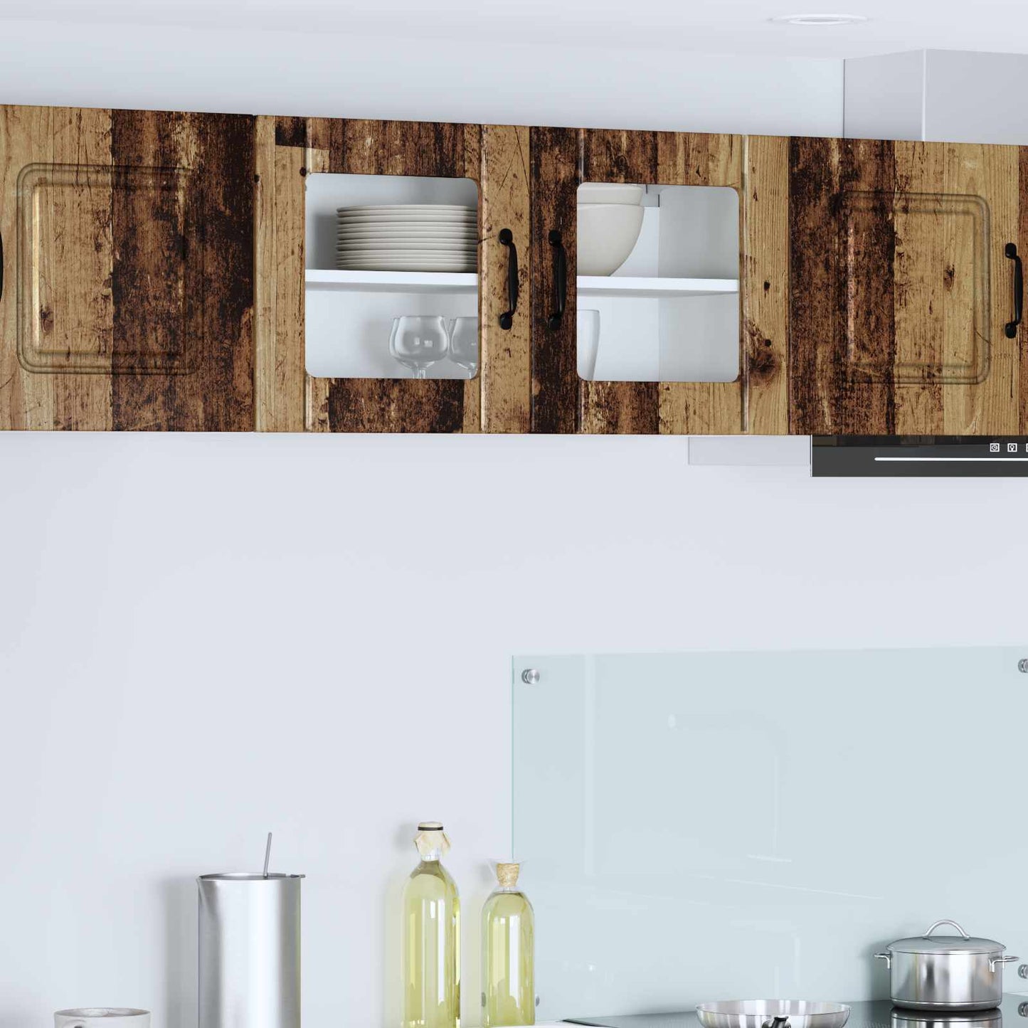 Keukenkast Oudhout 80 x 31 x 40 cm Bewerkt hout is nu te koop bij PeponiXL, paradijselijk wonen!