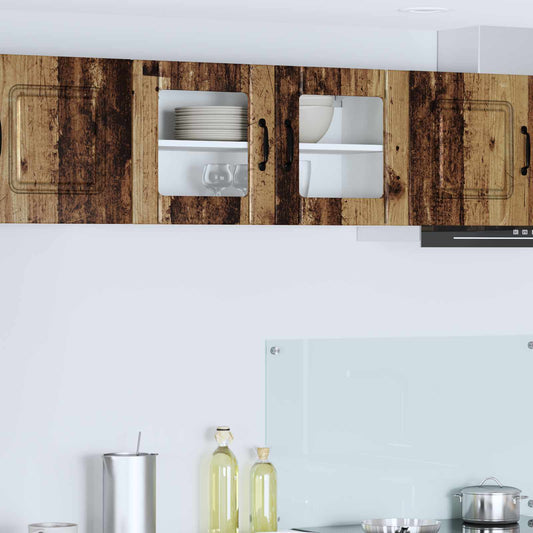 Vaatwasserpaneel Lucca Oud hout 80 x 31 x 40 cm Bewerkt hout is nu te koop bij PeponiXL, paradijselijk wonen!