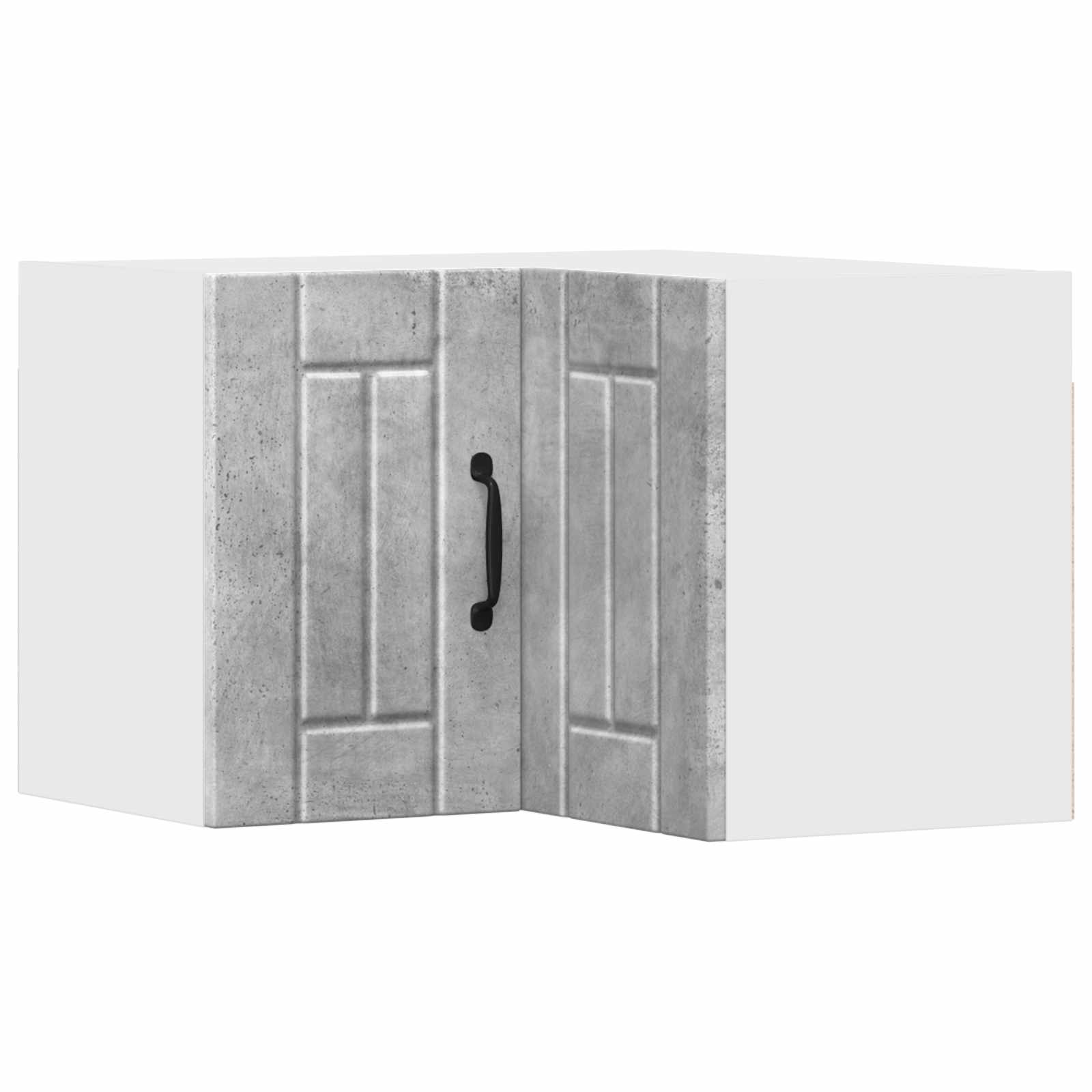 Vaatwasserpaneel Lucca Betongrijs 57 x 57 x 40 cm Bewerkt hout is nu te koop bij PeponiXL, paradijselijk wonen!