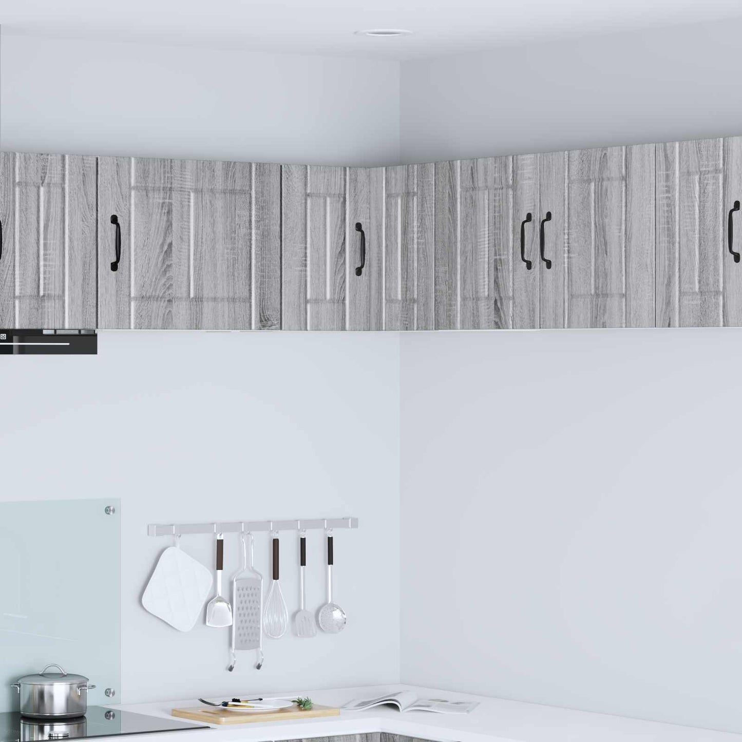 Keukenkast Grijs Sonoma 57 x 57 x 40 cm Bewerkt hout is nu te koop bij PeponiXL, paradijselijk wonen!