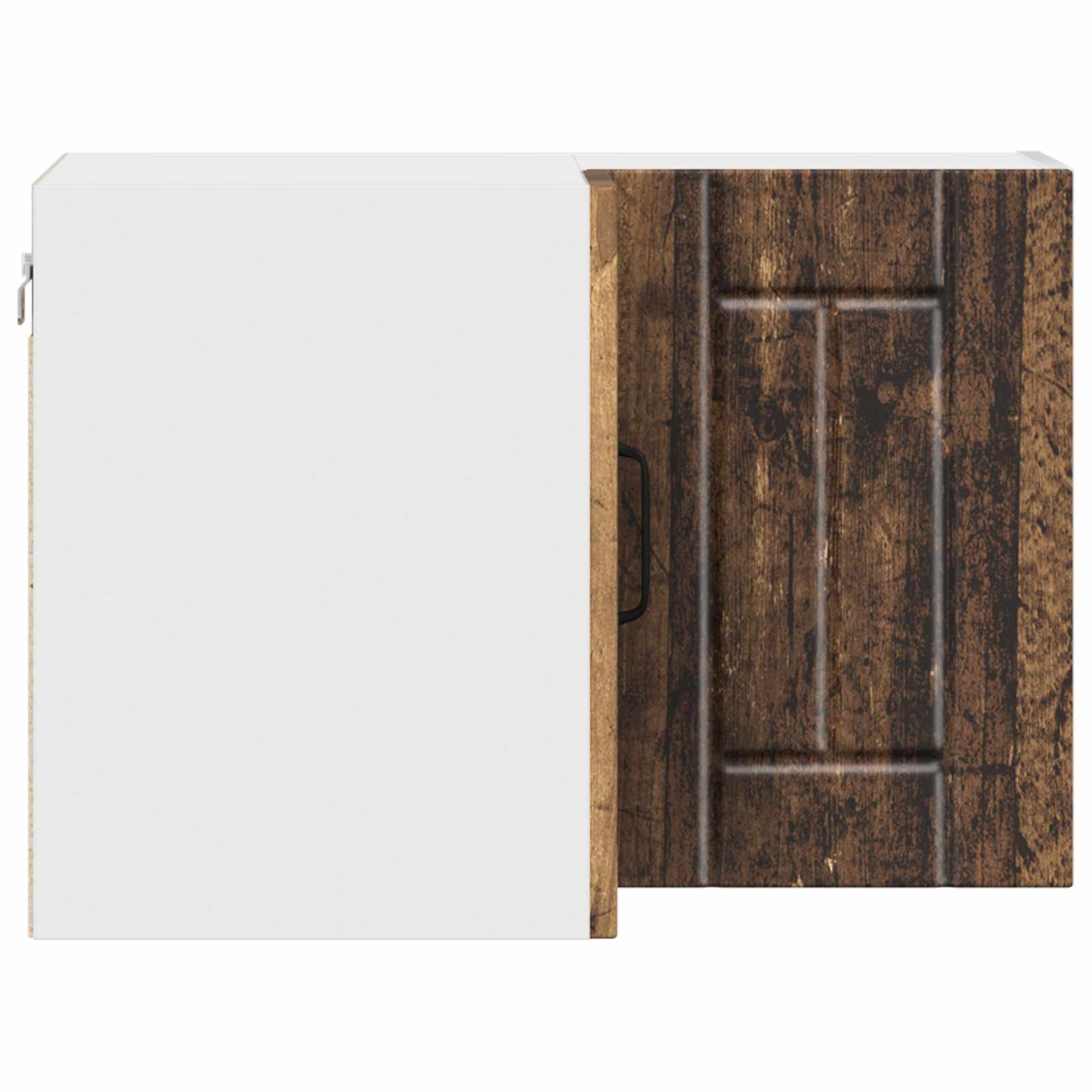 Keukenkast Oudhout 57 x 57 x 40 cm Bewerkt hout is nu te koop bij PeponiXL, paradijselijk wonen!