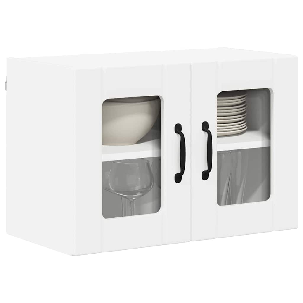 Vaatwasserpaneel Lucca 2 pcs Wit 60 x 31 x 40 cm Bewerkt hout is nu te koop bij PeponiXL, paradijselijk wonen!
