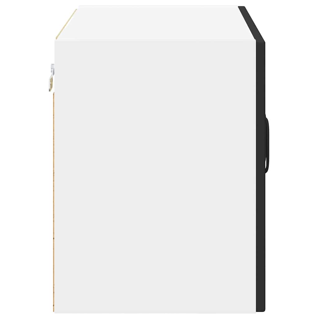 Keukenkast Zwart 60 x 31 x 40 cm Bewerkt hout is nu te koop bij PeponiXL, paradijselijk wonen!