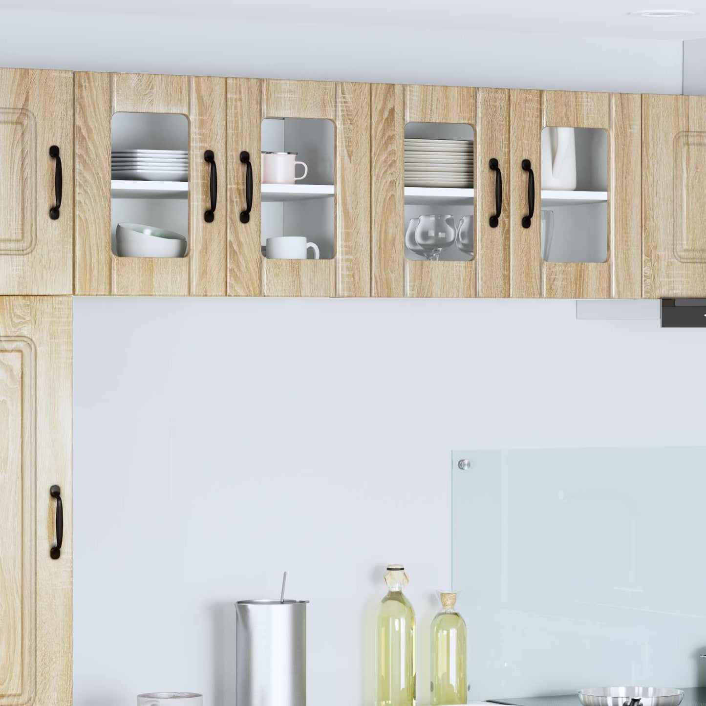 Vaatwasserpaneel Lucca 2 pcs Sonoma Eiken 60 x 31 x 40 cm is nu te koop bij PeponiXL, paradijselijk wonen!